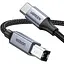 Кабель Ugreen US370 USB-C to USB-B 1.0m (80805) чорний [135892] - мініатюра 2