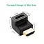 Адаптер UGREEN HDMI 4K Adapter Male to Female Up-angled - мініатюра 5