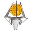 Світильник точковий Brille декоративний HDL-BA CHR/YELLOW MR16 164007 - мініатюра 2