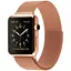 Ремінець Creasted для годинника Milanese loop steel bracelet Apple watch, 38 40 мм Rose gold - мініатюра 1
