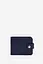 Кожаный портмоне Mini 2.2 темно-синий - миниатюра 2