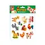 Набор мягких наклеек "Ферма" Vladi Toys VT4210-08 (укр) - миниатюра 1