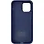 Чохол-накладка Molan Cano Silicone SF Jelly Mixxi для Apple iPhone 12 Pro Max (dark blue) - мініатюра 5