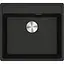 Franke Мойка кухонная Maris фрагранит прямоугольник без крыльев 560х510х200 мм чаша - 1 врезная MRG 610-52 TL оникс - миниатюра 1