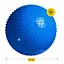 М'яч для фітнесу (фітбол) 4FIZJO 65 см масажний Anti-Burst 4FJ0616 Blue (P-5905973400213) - мініатюра 5