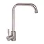 Смеситель для кухни Zerix SUS-G LL1558 Нержавеющая сталь - миниатюра 1