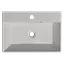 Раковина матова врізна Amidicon Rubicon 50 505x352 з литого каменю RUBICON_50_MAT, Білий матовий - мініатюра 4