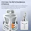 Офісне крісло Sihoo DORO C300 Pro Mesh White with footrest (DORO-C300-PRO-M102-JT) - мініатюра 9