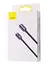 Кабель Baseus Crystal Shine Series Fast Charging Data Cable Type-C to Type-C 100W 1.2m Black (CAJY000601) - миниатюра 2