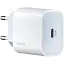 Мережевий зарядний пристрій Usams CC118 T34 PD Fast Travel Type-C Charger 20W ( EU ) Білий - мініатюра 1