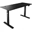 Компьютерный стол с регулируемой высотой Di Volio Biago черный - миниатюра 9