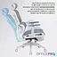 Офісне крісло OfficePro Skyline OC750-W-DG-DG (OC750-W-DG-DG) - мініатюра 10