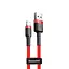 Кабель Baseus Cafule Lightning 1.5A (2m) red (CALKLF-C09) - мініатюра 1