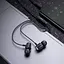 Навушники HOCO M88 Graceful universal earphones with mic Black - мініатюра 4