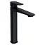 Смеситель для умывальника Cersanit Larga S951-391 высокий однорычажный Черный 30412 - миниатюра 1