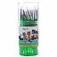 Синтетика кругла №8 тубус 40 шт зелена ручка пензель Rosa Kids - мініатюра 2