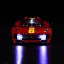 Набір світлодіодних ліхтарів для Lego 76914 Speed Champions Ferrari 812 Competizione - мініатюра 4