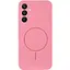 Чохол Lakshmi Silicone Cover Full Camera (AA) with MagFit для Samsung Galaxy S25+ Рожевий/Light pink - мініатюра 1