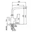 Змішувач для кухні FaoP із підключенням до фільтру A4309 - мініатюра 6