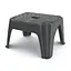 Табурет пластиковий Step 2 45x35x25, чорний - мініатюра 1