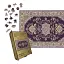 Деревянный пазл Фиалковый Ковер, А5, Деревянная коробка 35 элементов - миниатюра 1