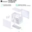 Корпус JONSBO D32 STD MESH White - мініатюра 8