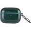 Кожаный футляр Leather series для наушников AirPods Pro Зеленый - миниатюра 1