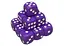 Настольная игра Games 7 Days Кубик D6 с точками (пурпурный) , 1 шт. (g7dd6dotspurple) - миниатюра 1