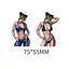 Голографічна наклейка Неймовірні пригоди ДжоДжо Джолін JoJo's Bizarre Adventure Jolyne - мініатюра 1