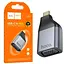 Перехідник Hoco UA34 USB-C/VGA алюміній + ABS-пластик підтримка 2K - мініатюра 1