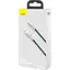 Кабель Baseus Cafule Metal Lightning 2.4A (2m) green (CALJK-B06) - мініатюра 7