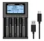 Универсальное заряднoe устройство Liitokala lii-М4 (на 4 канала) - миниатюра 1