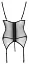 Корсет Cottelli Collection Lingerie Basque XL красный - миниатюра 5