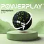 Массажный мяч PowerPlay PP-4350 Epp Massage Ball (d8) Черно/Зеленый (PP-4350_Green_d8) - миниатюра 4