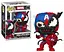 Фигурка Funko Pop Фанко Поп Марвел Карнаж Капитан Америка Marvel Carnage Captain America 10 см FP M CCA 1436 - миниатюра 1