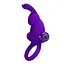 Виброкольцо Pretty Love Vibro Penis Ring Rabbit 11.3 см фиолетовый - миниатюра 3