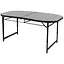 Стіл Bo-Camp Northgate Oval 150x80 cm Чорний-Сірий - мініатюра 3