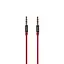 Аудіокабель Aux Remax 3.5 мм Aux Jack Cable L100 1 м червоний - мініатюра 3