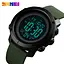 Наручний годинник Skmei 1434 Army Green Black ABS ring, 1434AGBK (18475) - мініатюра 4