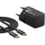 СЗУ Baseus GaN5 Fast Charger (mini) PD25W (1USB-C) + кабель Type-C to Type-C (P10110909113) - миниатюра 2
