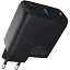 Мережевий зарядний пристрій Proove Silicone Power, чорний, 45 Вт, 1xType-C (25 Вт, PD3.0) / 1xUSB (20 Вт, QC3.0) (WCSP45110001) - мініатюра 1