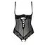 Боди с открытой грудью Passion Exclusive NORTH Body black L/XL - миниатюра 3