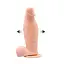 Надувний фалоімітатор LyBaile Inflatable Dong 19 см тілесний - мініатюра 3