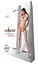 Бодистокинг Passion BS100 white - миниатюра 6