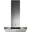 Настінна витяжка AEG DBB 3651 M, нержавіюча сталь, LED-освітлення, 3 швидкості, жировий фільтр, 96 кВт·год/рік - мініатюра 1