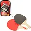 Набір ракеток для настільного тенісу MS 0224 з кульками - мініатюра 1