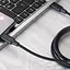 Кабель Proove Striped Silicone Type-C to Type-C 60W (1m) black - мініатюра 3