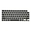 Накладка на клавіатуру DK для Apple MacBook Pro 16" 2021 - 2024 USA силікон чорний (013282) - мініатюра 1