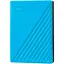 Зовнішній жорсткий диск Western Digital External WD My Passport 6TB USB 3.2 Blue (WDBR9S0060BBL-WESN) - мініатюра 1