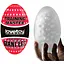 Мастурбатор яйце Lovetoy Giant Egg Stamina Nodules Edition прозорий - мініатюра 1